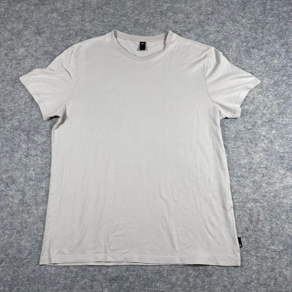 AG Adriano Goldschmied T-Shirt Mens Medium Grey Good Short Sleeve Cotton Tee